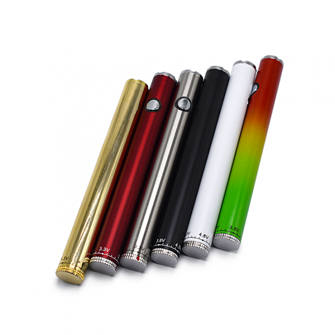 510 Twist Vape Pen Battery 350mAh Preheat Vaporizer OEM / ODM
