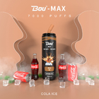 Mesh Coil BOU Max E Cigs Disposable Vape Pen 16ml E Liquid 650mah Rechargeable