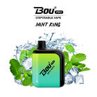 BOU Pro Mesh Coil 1.2ohm 16ml E Liquid Disposable Vape Mod 650mah Rechargeable