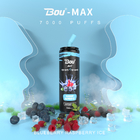 Type C Rechargeable Bou Max Iget Diposable Vape 7000 Puffs 13 Flavours 650mAh