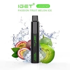 Iget Legend 4000 Puff Disposable E Cig Vape 12ml 5% Nic 25 Flavours Juice Taste