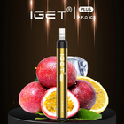 Iget Plus Multiple Flavors 1200 Puffs Electronic Cigarette  Vaporize 4.8ml Vape Pen Disposable