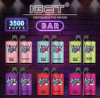 3500f Iget Bar E Liquid Electronic Cigarette Ape Pod 13 Colors