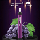 100% Authent Iget Iget E Cigarette Iget Plus 1200 Puffs 4.8ML 5% Nicotine
