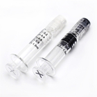 1/6 Dab Applicator Cbd Oil Glass Syringe , 1ml Prefilled Luer Lock Syringes