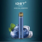 Original Iget Nova Device Kit Disposable 500 Puffs Rechargeable Battery 2ml Prefilled Cartridge Vape Pen