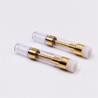 Top selling Plastic tip Vape cartridge Ceramic coil heating 1ml 0.5ml leaking proof cbd oil vapor cartridge