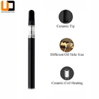High Quality Ceramic Coil D5 CBD Disposable 0.5ml 1.0ml Empty Glass Tank Vape Pen