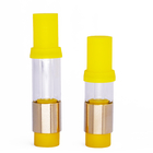 leaking proof thick oil Delta 8 ceramic coil heating glass empty  2*2.0mm hole Cbd oil vape cartridge