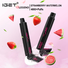 IGET Legend 4000 Puffs Disposable Vape Pen Kit 13 multi flavors vaporizer pod device