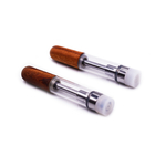 510 Thread Wood Tip Round Flat CCELL Disposable Vape Cartridges