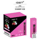 New flavor arrive IGET XXL 1800 PUFFS 7ml capacity blackberry grape ice