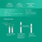 Matching Delta 8 Vape Oil Disposable Vape Electronic Cigarette with Ceramic Coil