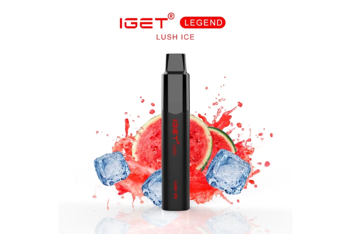 New 4000 Puffs 20 Fruit Ice Flavors Iget Legend 12ml Liquid Capacity Disposable Vape Pen