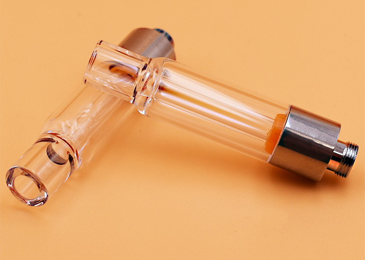Pyrex Glass Cbd Oil Vaporizer Pen , Leakproof Prefilled Pod Vape