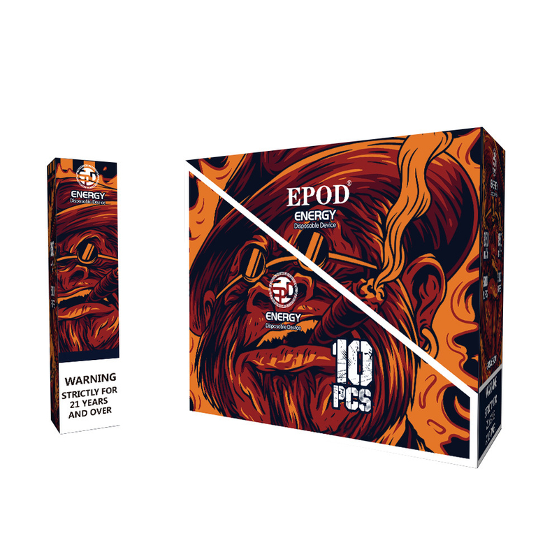12ml capacity E liquid EPOD Energy 5000 Puffs disposable e cigarette vape pen with 12 kinds flavor