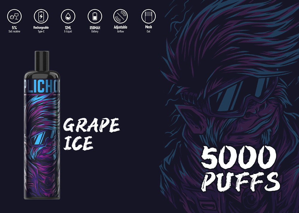 Wholesale vaporizer Epod Energy Max 5000 puffs 5% nicotine fancy taste vapes