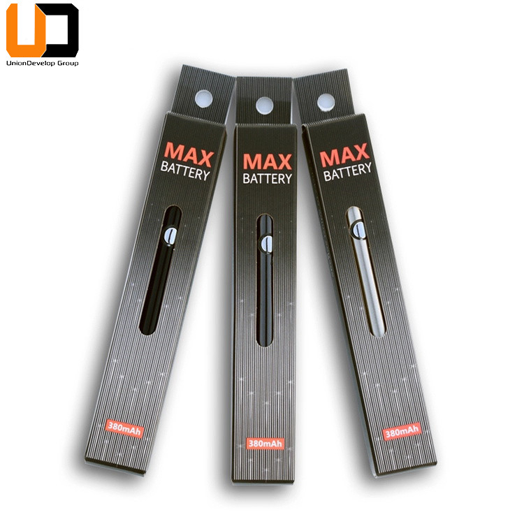 510 Thread Battery MAX 380 mAh Rechargeable Vape Battery
