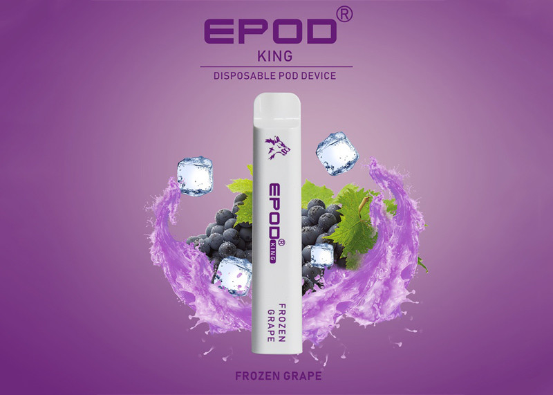 Frozen Grape Epod King Rechargeable Vape Pen Device 3500 Puffs