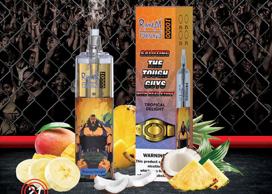 Rechargeable 12 Flavors Device RANDM TORNADO 10000 Puffs Disposable Vape
