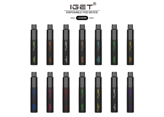 Iget Legend 4000 Puffs 12ml Oil Liquid Mesh Coil 20 Flavor Juice Taste