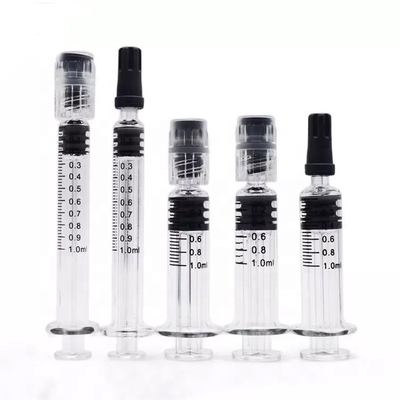 Distillate CBD 1ml Oil Glass Syringe Delta 8 / 9 / 10 For Vape