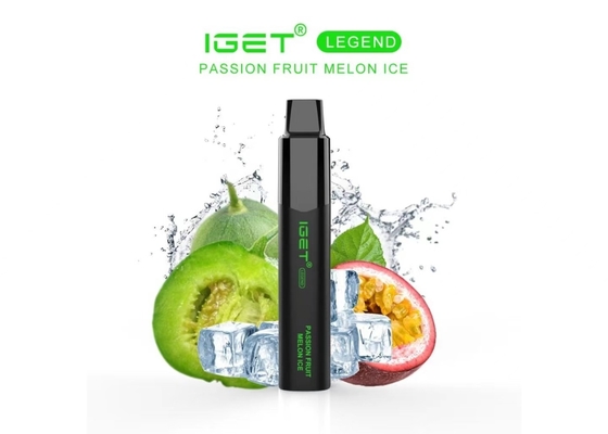 New 4000 Puffs 20 Fruit Ice Flavors Iget Legend 12ml Liquid Capacity Disposable Vape Pen