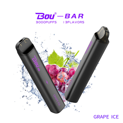 BOU BAR 5% Nic 1350mah Disposable Vape Device 13 Kinds Flavors 10ML