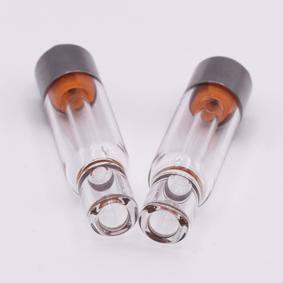 0.5ml 1.0ml Tank Capacity Full Glass CBD Vape Cartridge With Lock