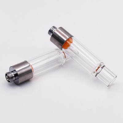 0.5ml 1.0ml Tank Capacity Full Glass CBD Vape Cartridge With Lock
