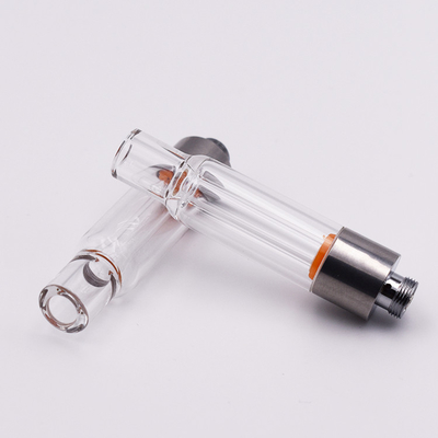 0.5ml 1.0ml Tank Capacity Full Glass CBD Vape Cartridge With Lock
