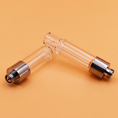 0.5ml 1.0ml Tank Capacity Full Glass CBD Vape Cartridge With Lock