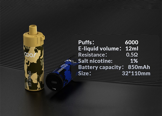 Hot selling Energy Por 6000 Puff E-cig 10 Kinds Flavor Disposable Vape Rechargeable Mesh Coil Disposable Vape Pen