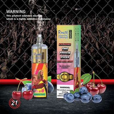 24 Flavors RANDM Tornado 10000 , Non Refillable Disposable Vape Pen