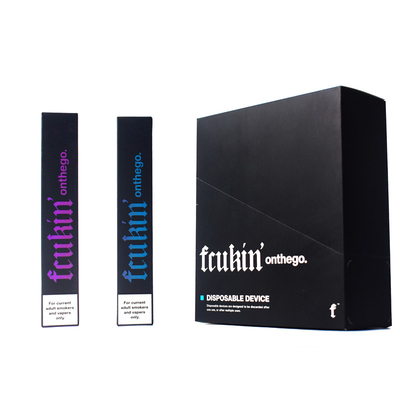 6 Flavors Disposable Fcukin Onthego Vape Pen With 3.5ml Liquid Inside