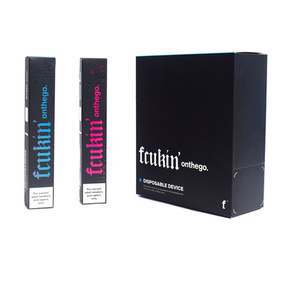 6 Flavors Disposable Fcukin Onthego Vape Pen With 3.5ml Liquid Inside