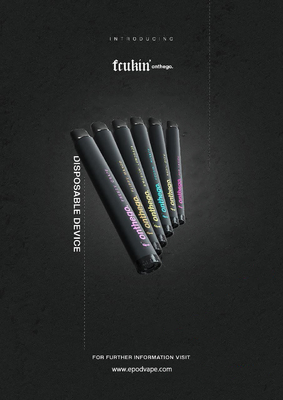 1000 Puffs Disposable Fcukin Onthego Electronic Cigarette 3.5ml Malaysia Vape Oil