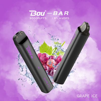 BOU BAR SMOK Disposable 3000 Puffs Vaporizer 10ml e-Liquid 1350mah Battery Cigarette