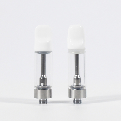 510 Thread 2ml Lead Free CBD Vape Cartridge Ceramic Coil 1.4ohm