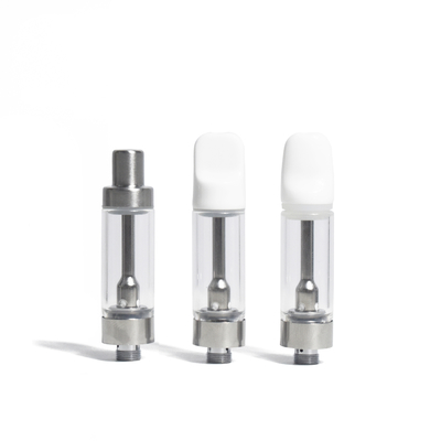 510 Thread 2ml Lead Free CBD Vape Cartridge Ceramic Coil 1.4ohm