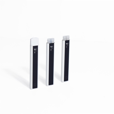 Visible Window 1ml Disposable Vape Pen Aluminum Body 280mah Rechargeable Battery