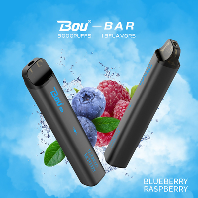 BOU BAR 5% Salt Nicotine Disposable Electronic Cigarette 3000 Puffs 10Ml E Liquid