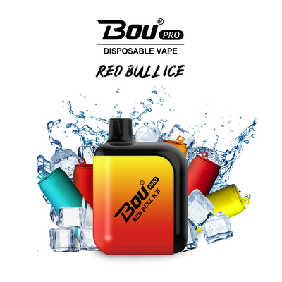 BOU Pro Mesh Coil 1.2ohm 16ml E Liquid Disposable Vape Mod 650mah Rechargeable