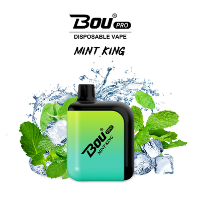 BOU Pro Mesh Coil 1.2ohm 16ml E Liquid Disposable Vape Mod 650mah Rechargeable
