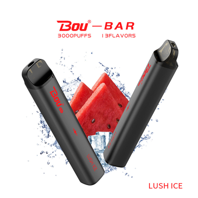Fruit Flavors Bou Bar 3000 Puffs Disposable Vape Mini E Cigarette