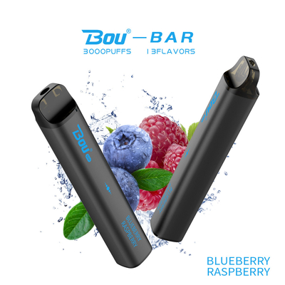 Fruit Flavors Bou Bar 3000 Puffs Disposable Vape Mini E Cigarette