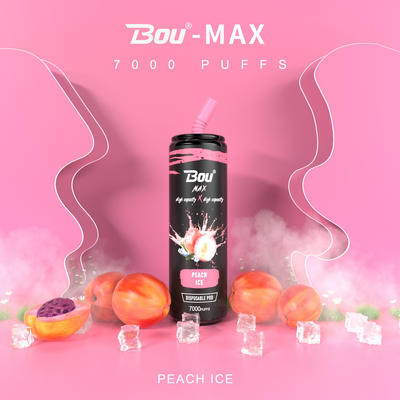 BOU Max E Cigs Mesh Coil 16ml E Liquid Disposable Vape Pen 650mah Rechargeable
