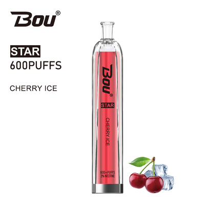 New E Cigs Bou Star IGET Vape 600 Puffs With 1.5ohm Resistance