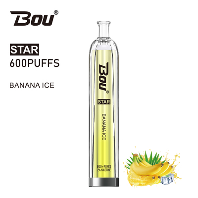 New E Cigs Bou Star IGET Vape 600 Puffs With 1.5ohm Resistance