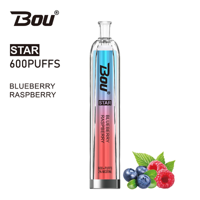 New E Cigs Bou Star IGET Vape 600 Puffs With 1.5ohm Resistance